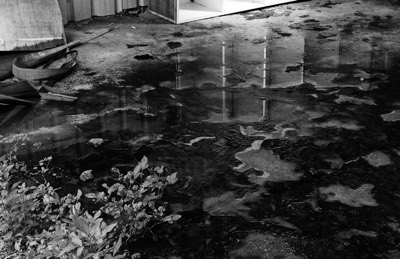 積水的地面